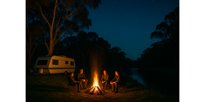 Evening Campfire